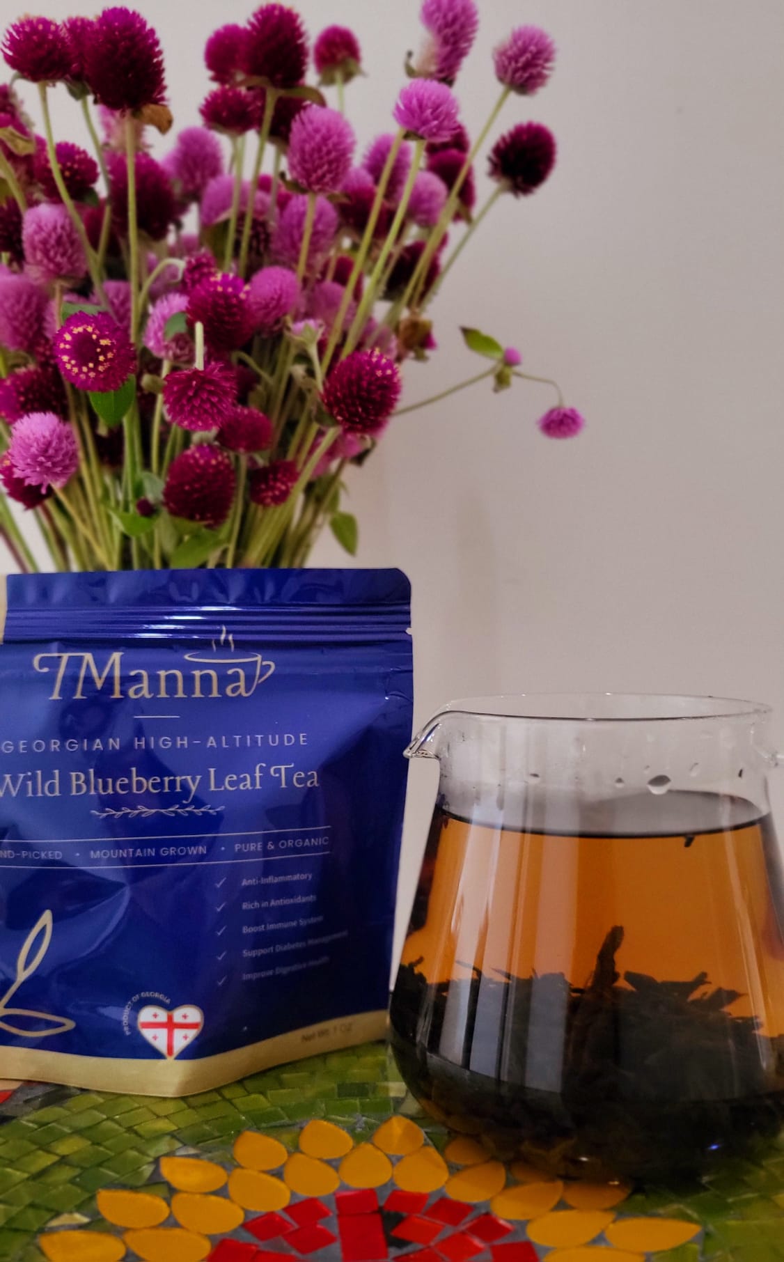 1 oz Wild Blueberry Leaf Tea